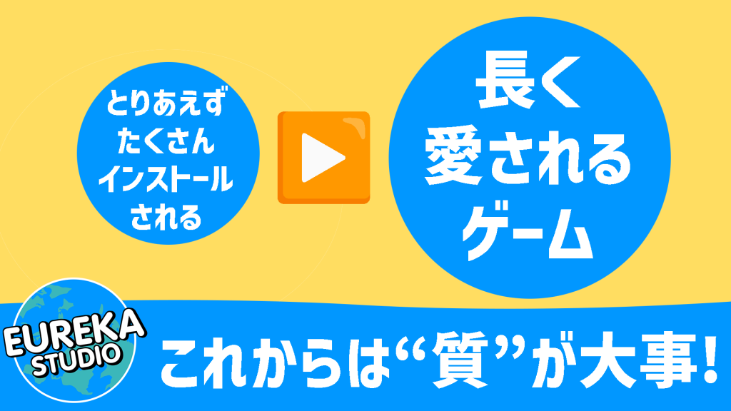 長くゲームを続けてくれるお客さんがどれだけ増えたか